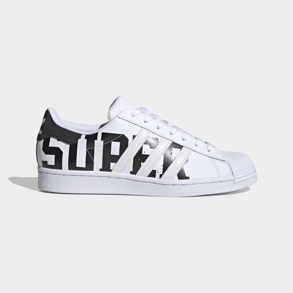 Originals Adidas Superstar Barbati Romania - Negrii/Albi FV2816